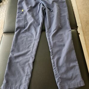 Figs scrub pants blue